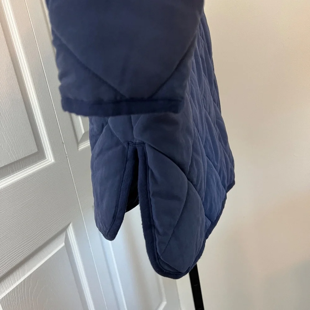 Old Navy Collarless Quilted Jacket Size Large - Picture 2 of 10